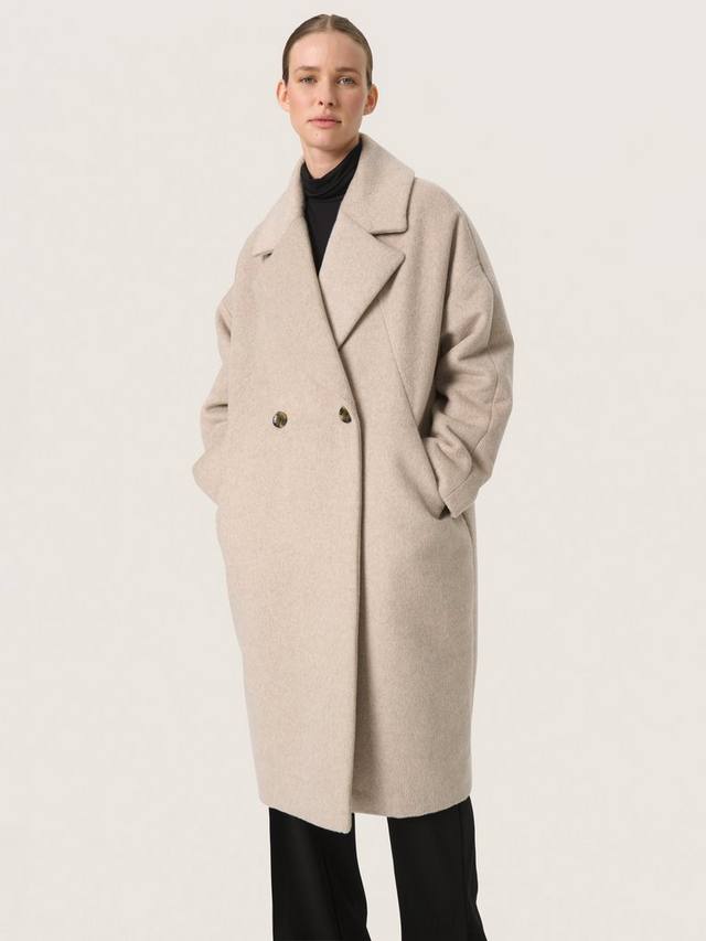 Двубортное полушерстяное пальто calliope Soaked In Luxury, цвет Oatmeal
Двубортное полушерстяное пальто calliope Soaked In Luxury, цвет Oatmeal