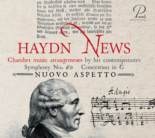 CD диск Ducker / Nuovo Aspetto: Haydn News
CD диск Ducker / Nuovo Aspetto: Haydn News