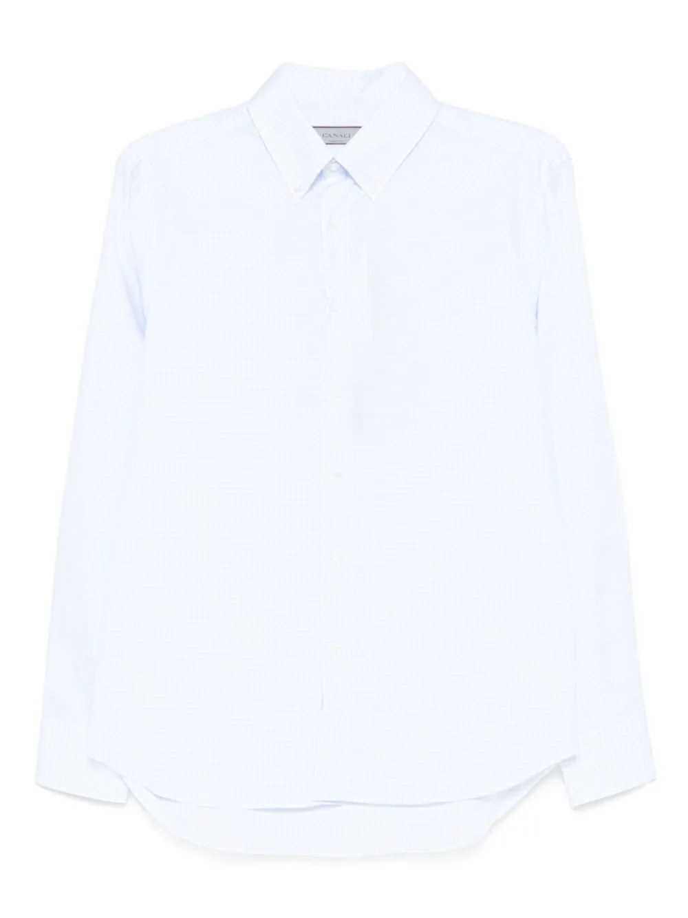 Рубашка в клетку гингем Canali, синий
Рубашка в клетку гингем Canali, синий