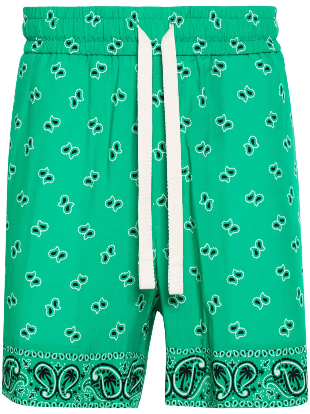 Шорты с принтом пейсли PALM ANGELS, зеленый
Шорты с принтом пейсли PALM ANGELS, зеленый