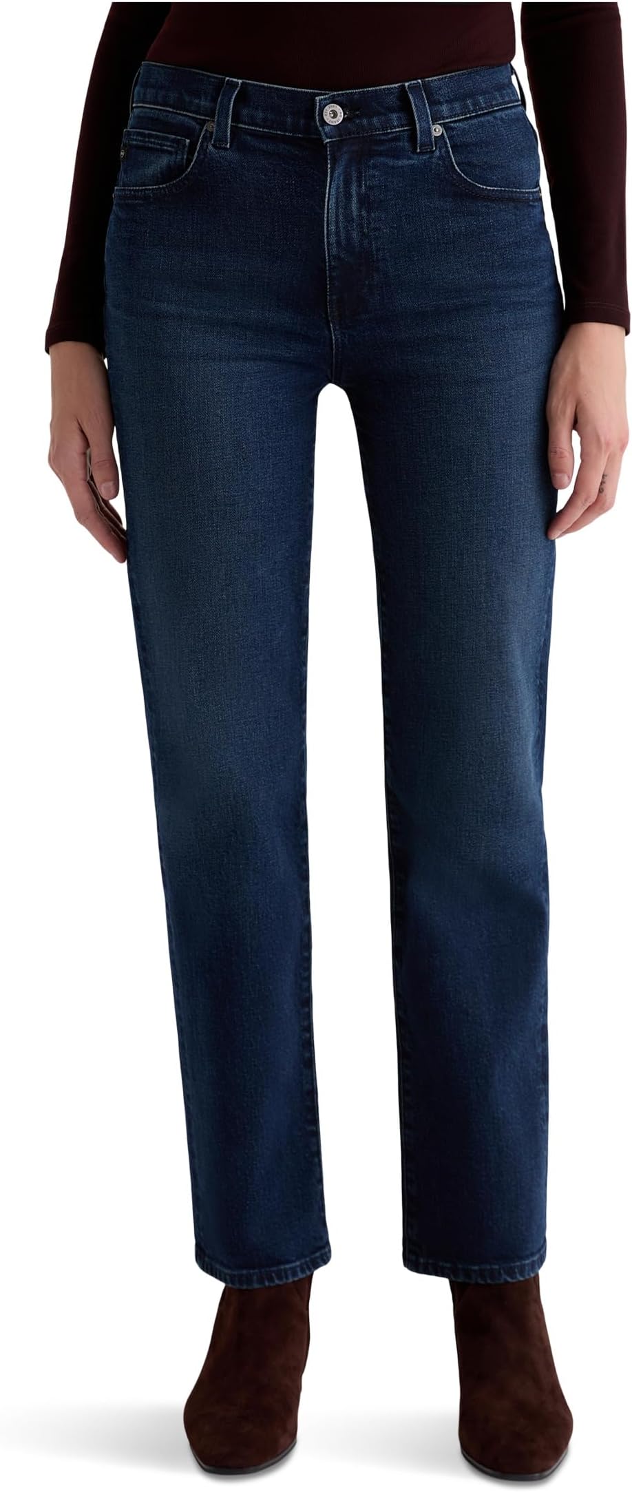 Женские прямые джинсы Brinley средней посадки в цвете Midnight Sun AG Jeans, Midnight Sun
Женские прямые джинсы Brinley средней посадки в цвете Midnight Sun AG Jeans, Midnight Sun