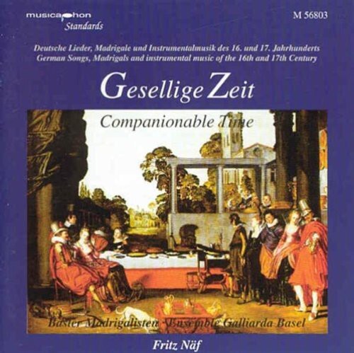 CD диск Zeit, Gesellige / Naf / Basel Madrigal Ensemble: German Songs / Madrigals
CD диск Zeit, Gesellige / Naf / Basel Madrigal Ensemble: German Songs / Madrigals
