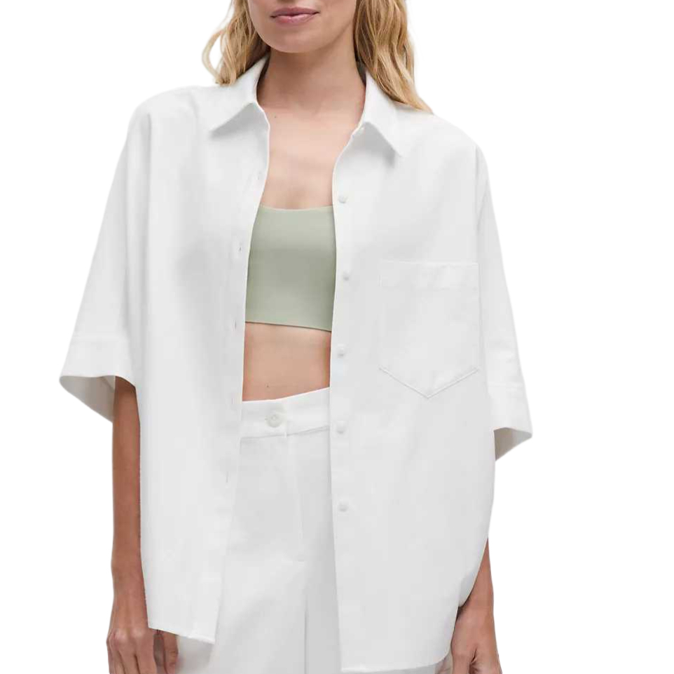 Женская рубашка LuluLinen Lululemon, белый
Женская рубашка LuluLinen Lululemon, белый