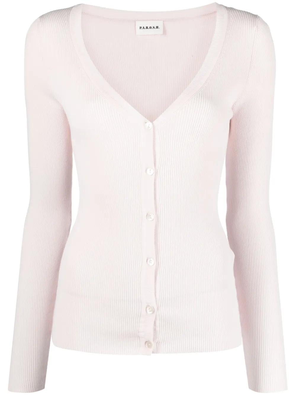 Кардиган из смесового хлопка P.A.R.O.S.H., розовый
Кардиган из смесового хлопка P.A.R.O.S.H., розовый
