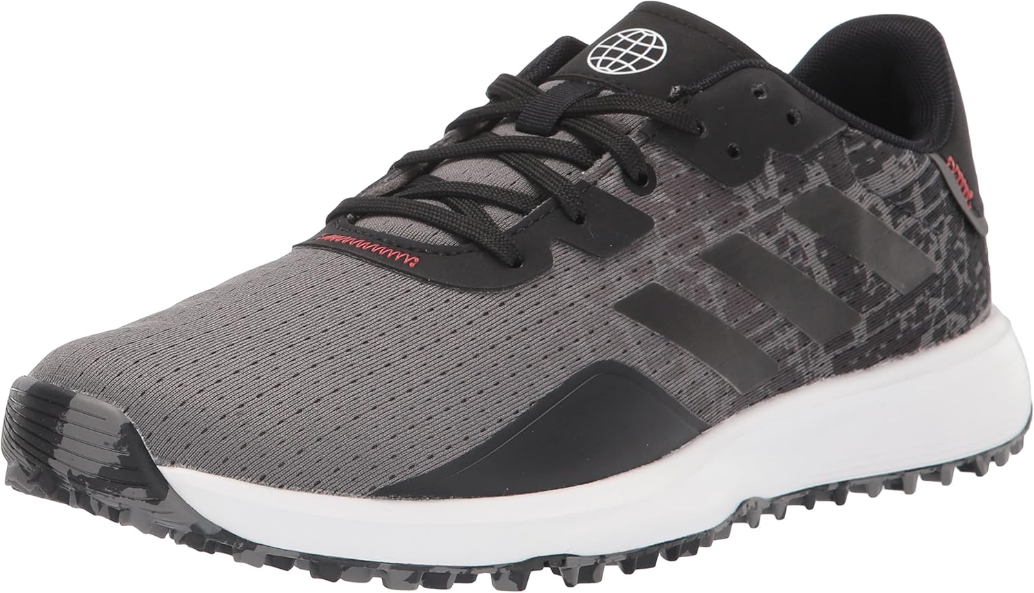 Мужские безшиповые гольф-кроссовки Adidas S2G, серый/черный
Мужские безшиповые гольф-кроссовки Adidas S2G, серый/черный