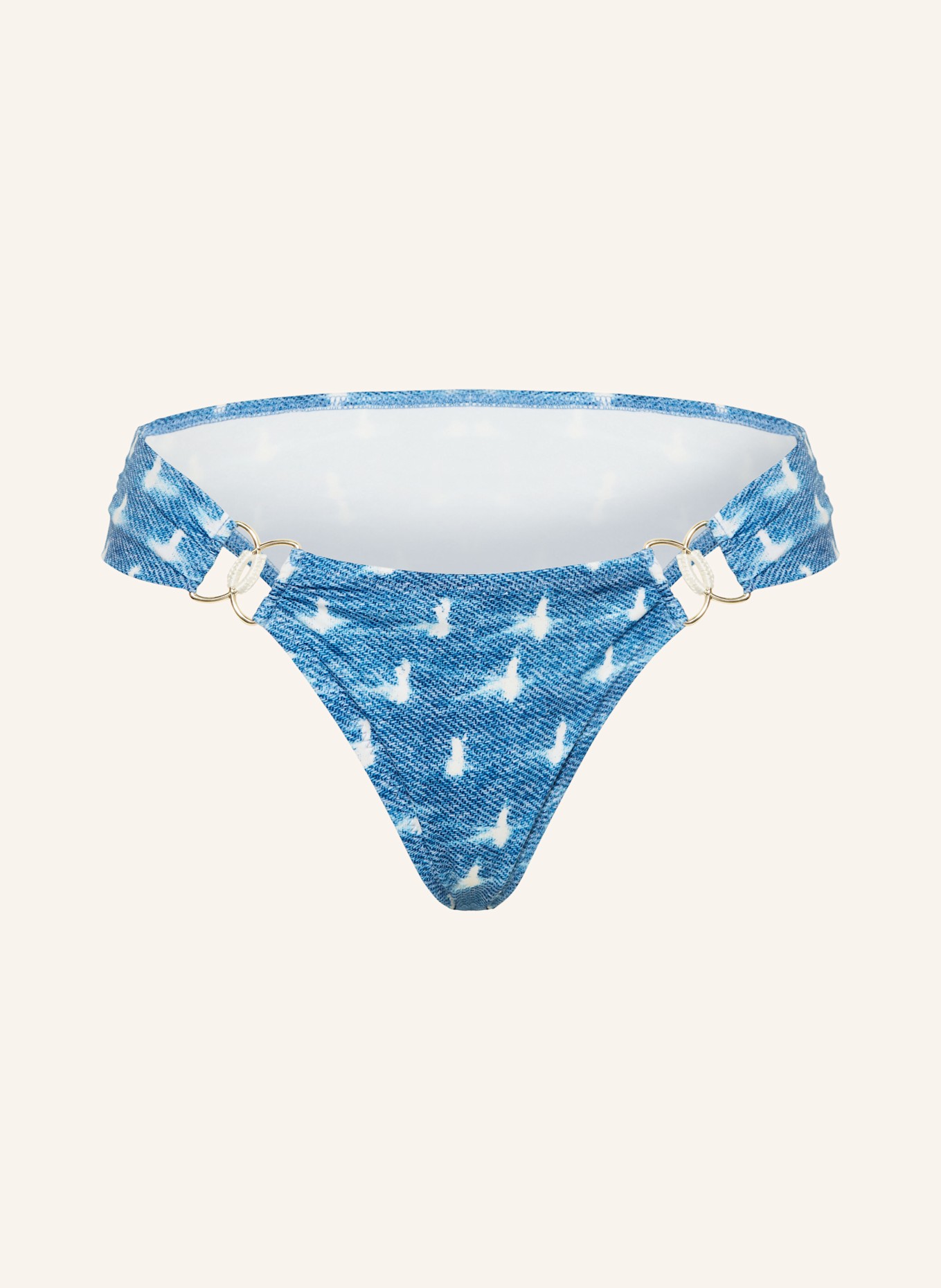 Базовые плавки бикини цвета индиго Watercult, мультиколор 
Базовые плавки бикини цвета индиго Watercult, мультиколор