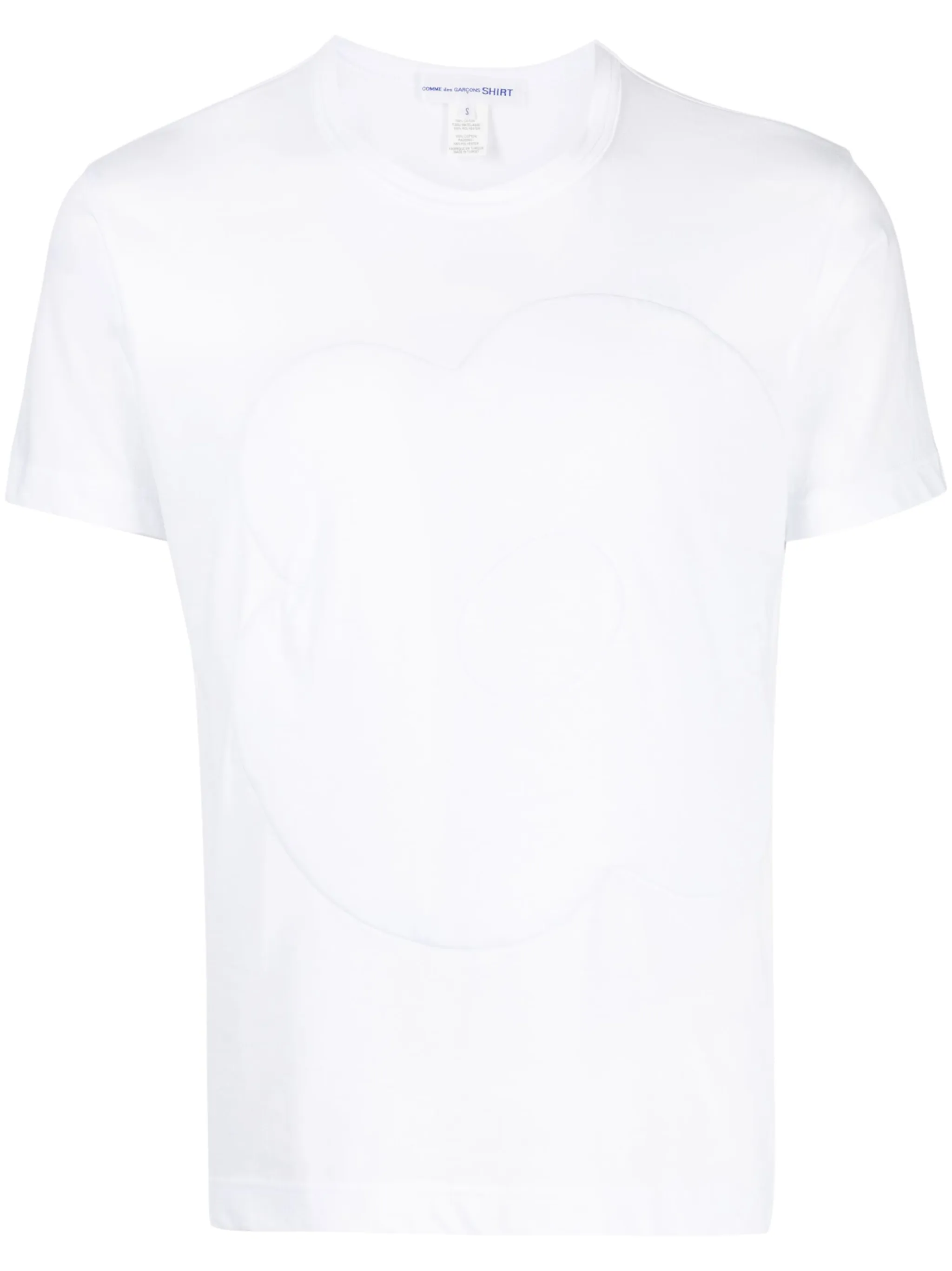 Футболка с тиснением Comme Des Garçons Shirt, белый
Футболка с тиснением Comme Des Garçons Shirt, белый