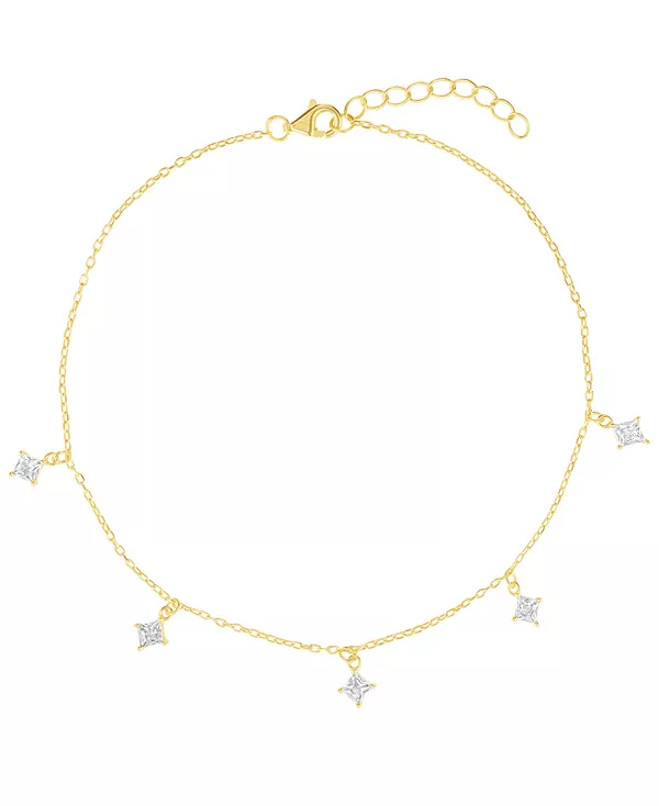 Браслет на лодыжку с кубическим цирконием (1,5 карата) из стерлингового серебра (также из 14-каратного золота поверх стерлингового серебра) Macy'S, gold
Браслет на лодыжку с кубическим цирконием (1,5 карата) из стерлингового серебра (также из 14-каратного золота поверх стерлингового серебра) Macy'S, gold