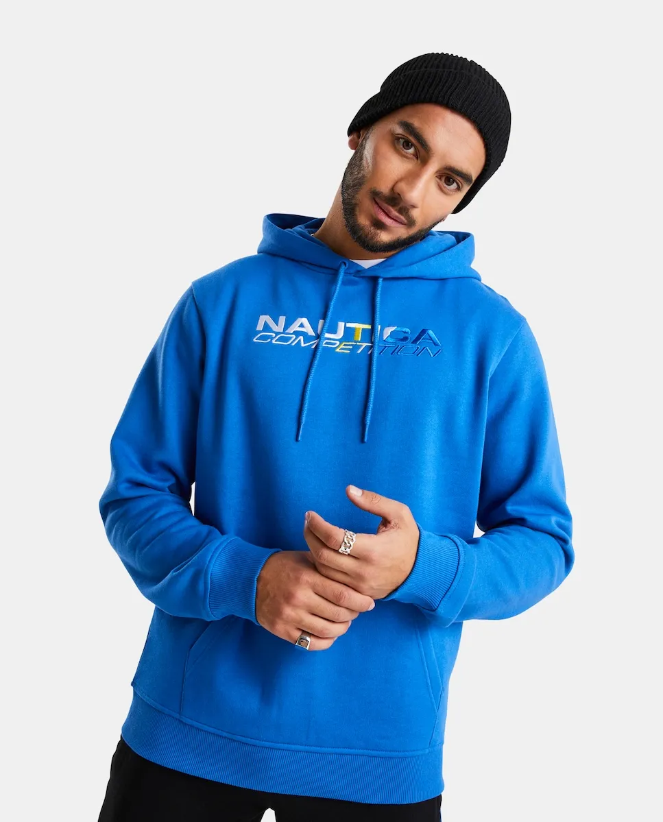 Мужская толстовка синего цвета с капюшоном Nautica
Мужская толстовка синего цвета с капюшоном Nautica
