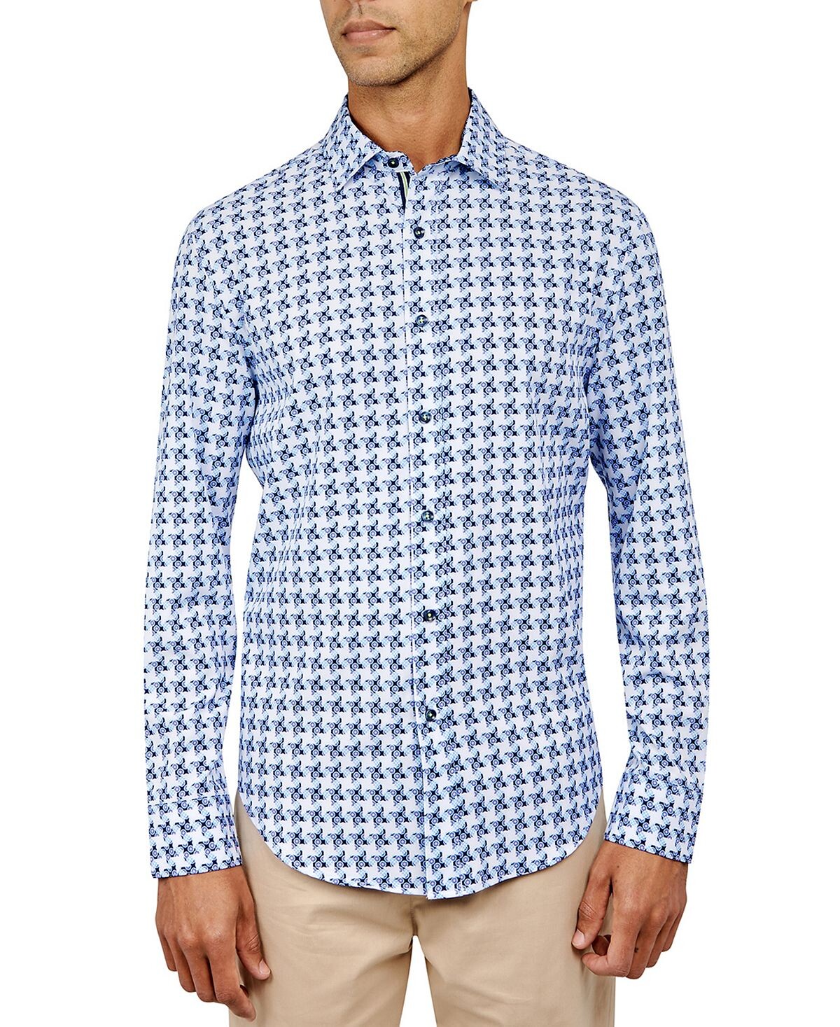 Мужская эластичная рубашка обычного кроя без утюга Society of Threads
Мужская эластичная рубашка обычного кроя без утюга Society of Threads