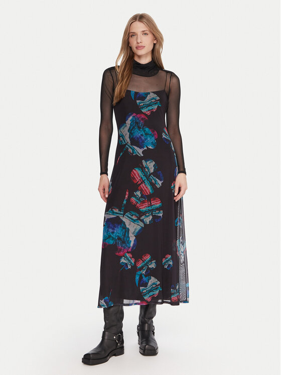 Повседневное платье regular fit Watercolor Lacroix 25WWVK03 Desigual, черный
Повседневное платье regular fit Watercolor Lacroix 25WWVK03 Desigual, черный