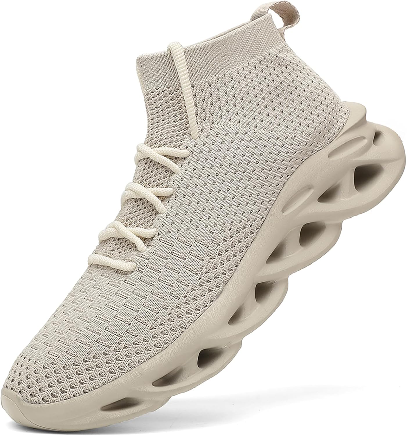 Мужские модные кроссовки для ходьбы, легкие и дышащие - кроссовки носочного типа из сетки для зала, повседневной носки, бега, тренировок, спортивные слипоны Vnanv, бежевый
Мужские модные кроссовки для ходьбы, легкие и дышащие - кроссовки носочного типа из сетки для зала, повседневной носки, бега, тренировок, спортивные слипоны Vnanv, бежевый