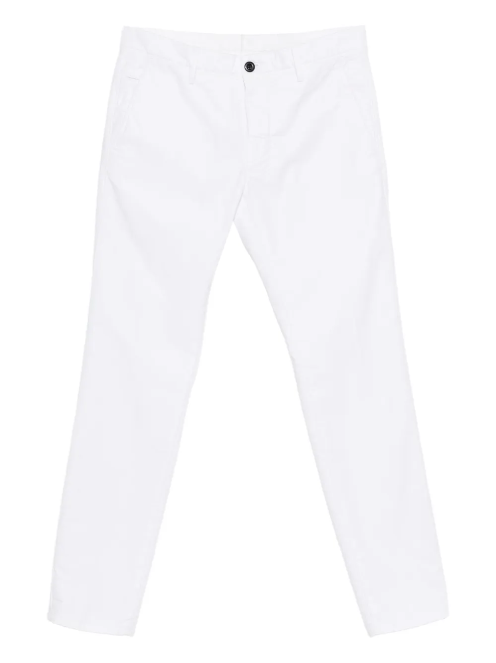 Хлопковые брюки прямого кроя Incotex, белый
Хлопковые брюки прямого кроя Incotex, белый