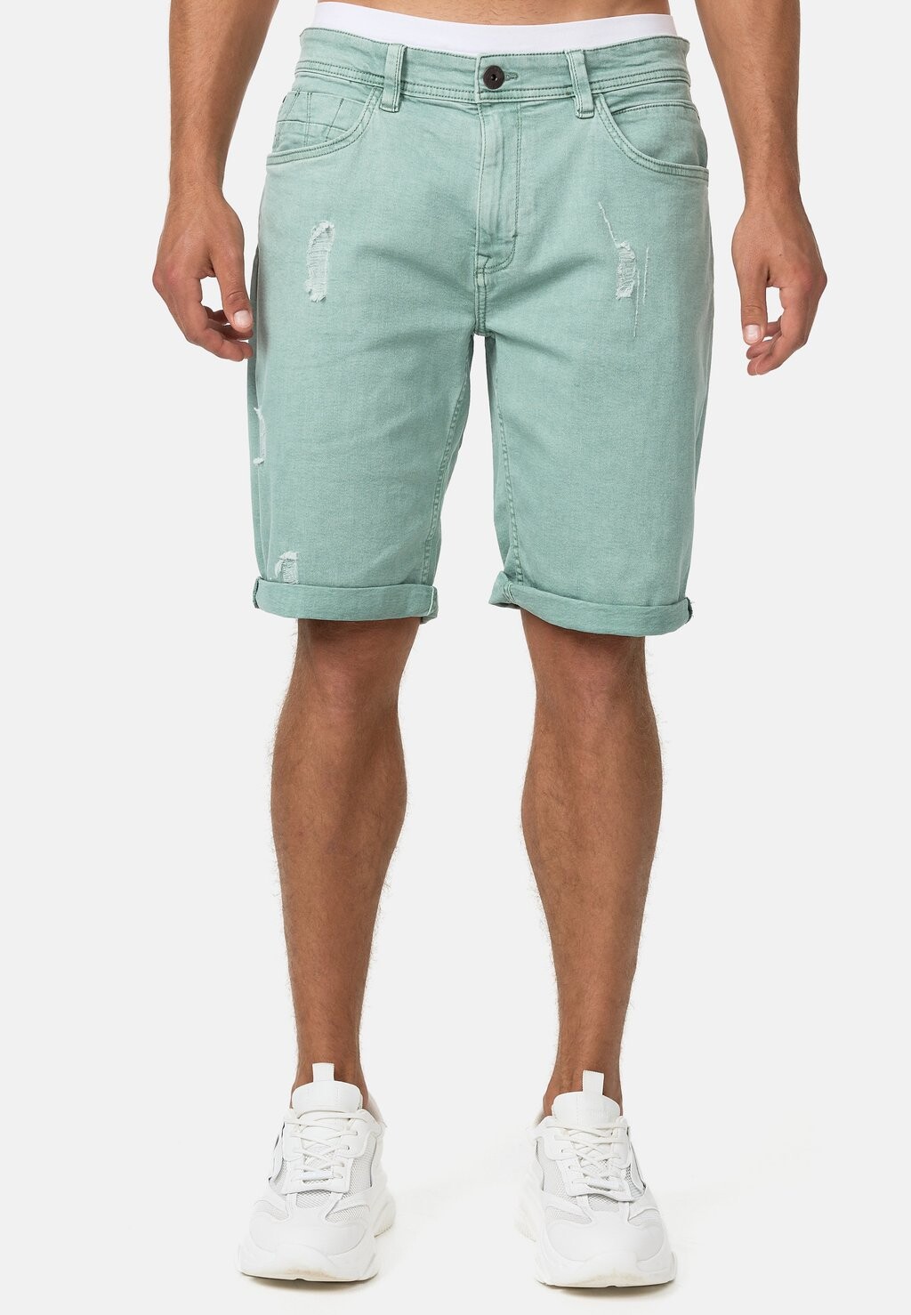 Джинсовые шорты INDICODE JEANS, цвет granite green
Джинсовые шорты INDICODE JEANS, цвет granite green