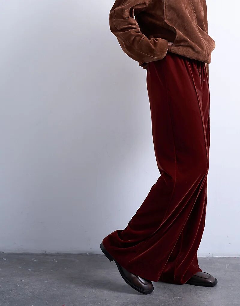 Бархатные брюки-джоггеры Topshop со средней посадкой и завязкой на талии, широкие, табачного цвета
Бархатные брюки-джоггеры Topshop со средней посадкой и завязкой на талии, широкие, табачного цвета