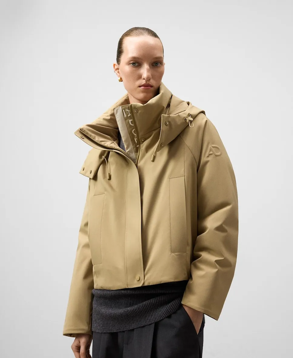 Женская короткая парка с капюшоном Adolfo Dominguez, бежевый
Женская короткая парка с капюшоном Adolfo Dominguez, бежевый