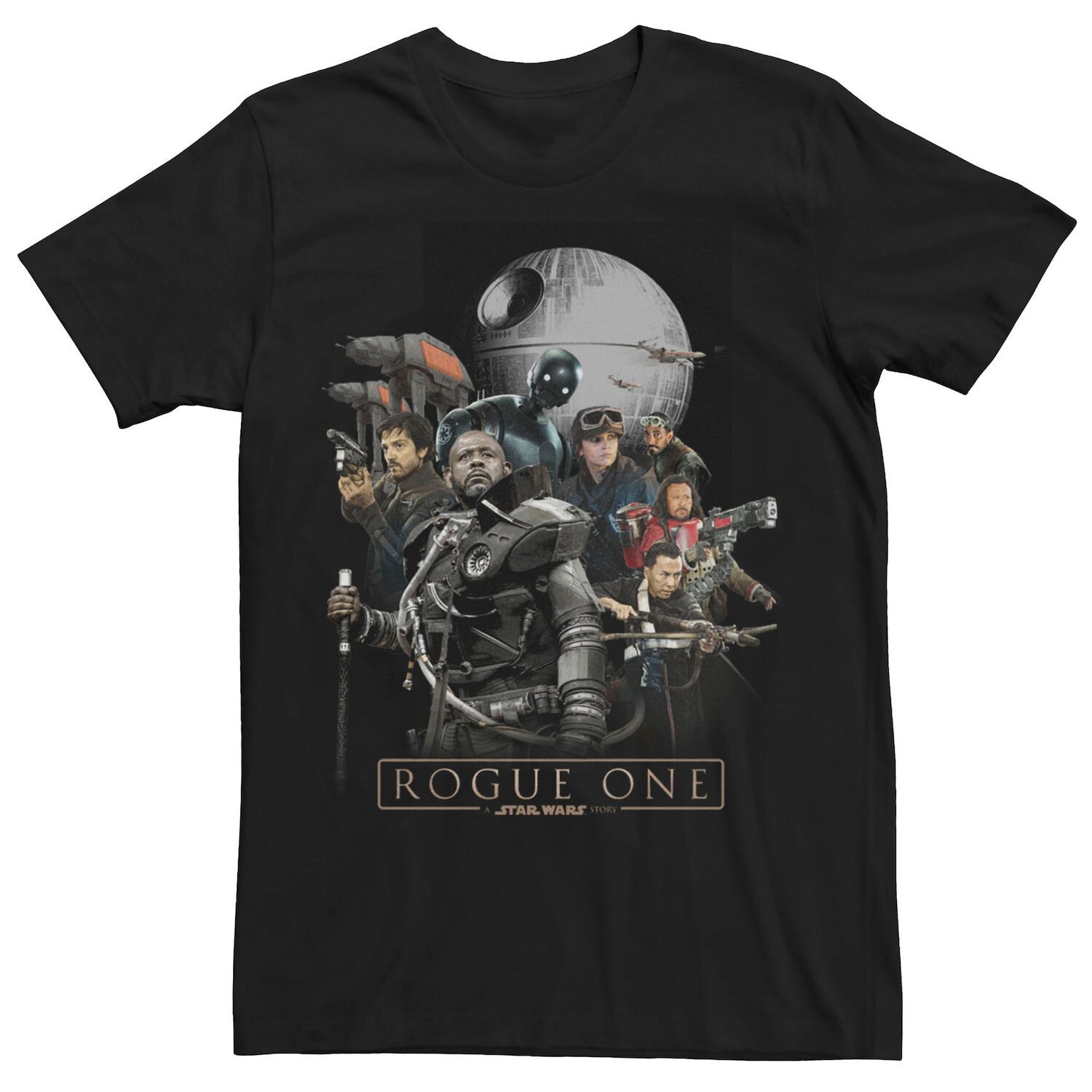 Мужская футболка с плакатом «Звездные войны: Изгой-один» Licensed Character
Мужская футболка с плакатом «Звездные войны: Изгой-один» Licensed Character