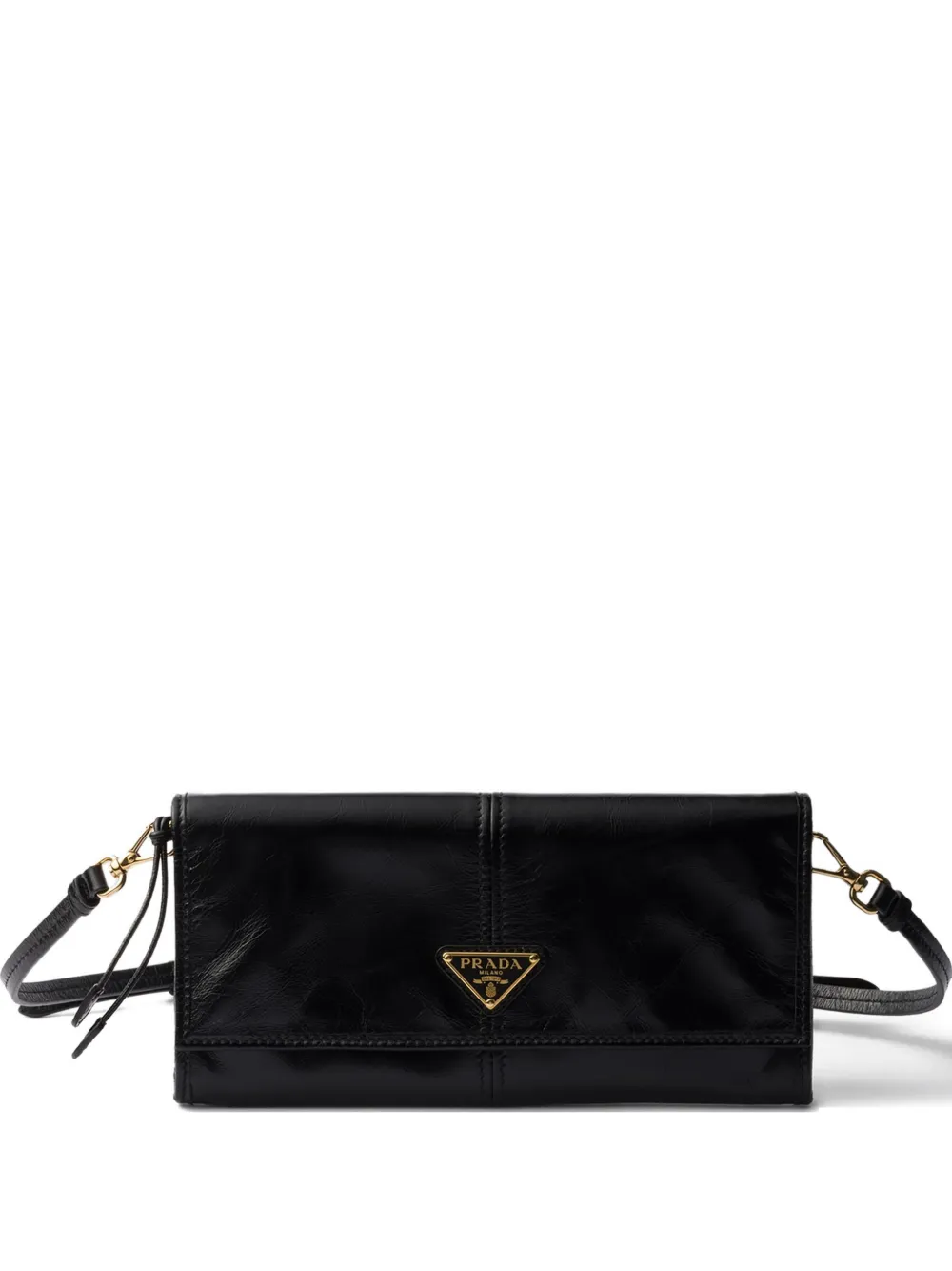 Кошелек с логотипом Prada, черный
Кошелек с логотипом Prada, черный