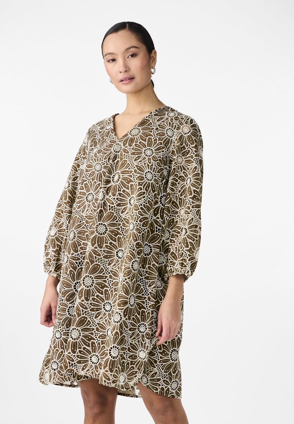 Коктейльное платье / Вечернее платье YASVIBRANT DRESS YAS, коричневый 
Коктейльное платье / Вечернее платье YASVIBRANT DRESS YAS, коричневый