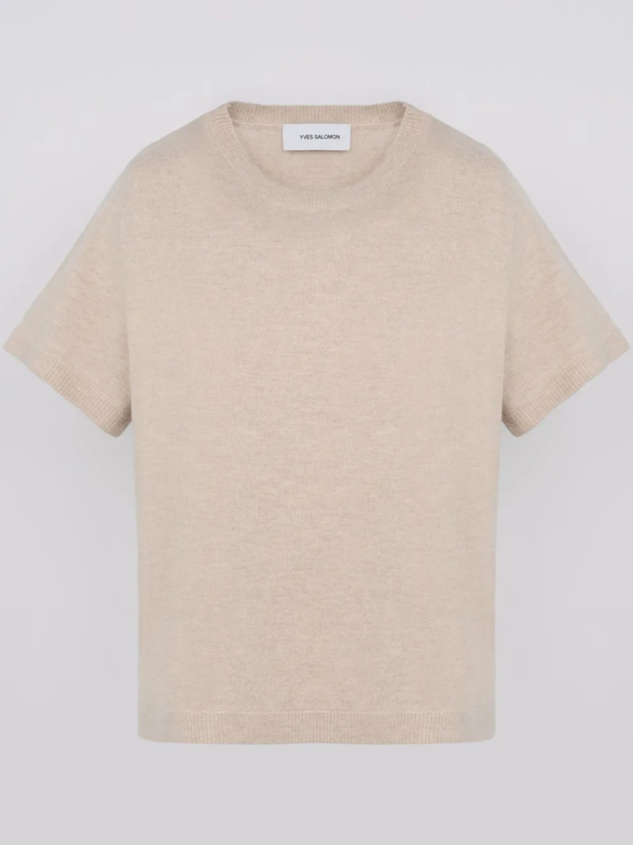 Футболка тонкой вязки Yves Salomon, нейтральный
Футболка тонкой вязки Yves Salomon, нейтральный
