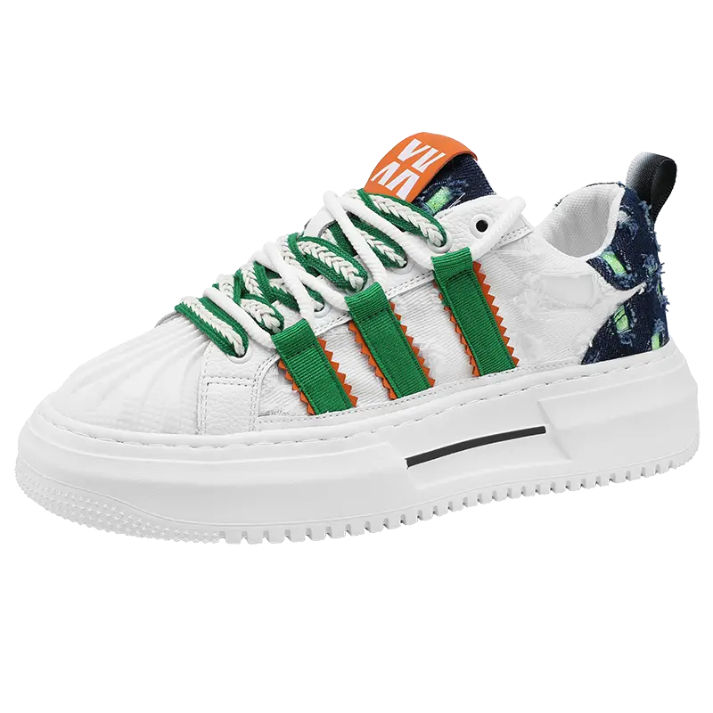 Boogie Bear Амортизирующие противоскользящие износостойкие сбалансированные легкие низкие кеды мужские бело-зеленые, цвет White Green
Boogie Bear Амортизирующие противоскользящие износостойкие сбалансированные легкие низкие кеды мужские бело-зеленые, цвет White Green