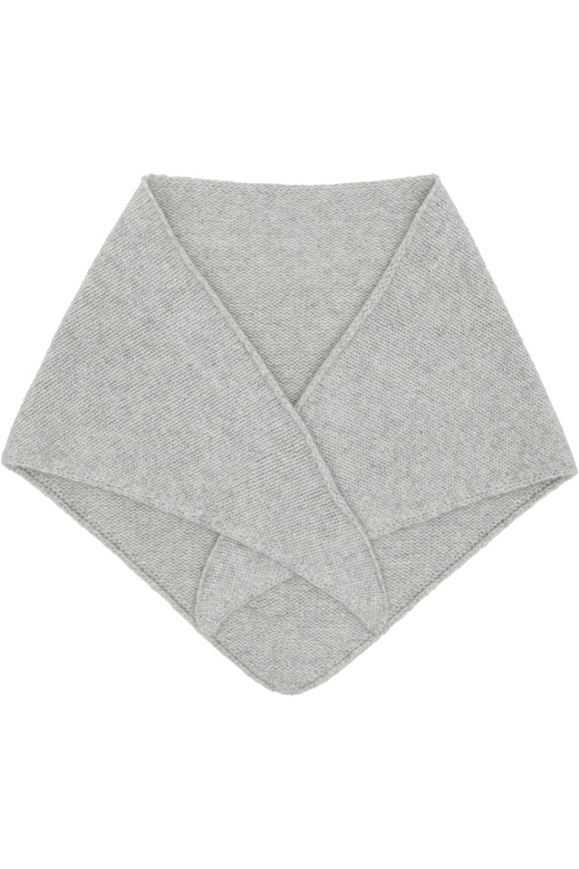 Yves Salomon Серый кашемировый бандана-шарф
Yves Salomon Серый кашемировый бандана-шарф