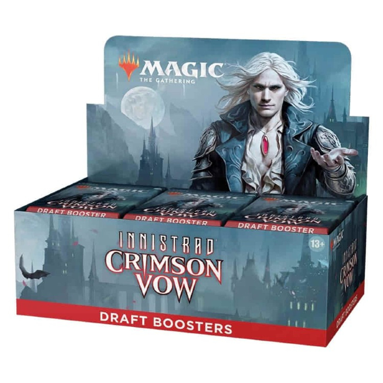 Карточная игра Magic: The Gathering - Innistrad - Crimson Vow - Draft Booster Box
Карточная игра Magic: The Gathering - Innistrad - Crimson Vow - Draft Booster Box