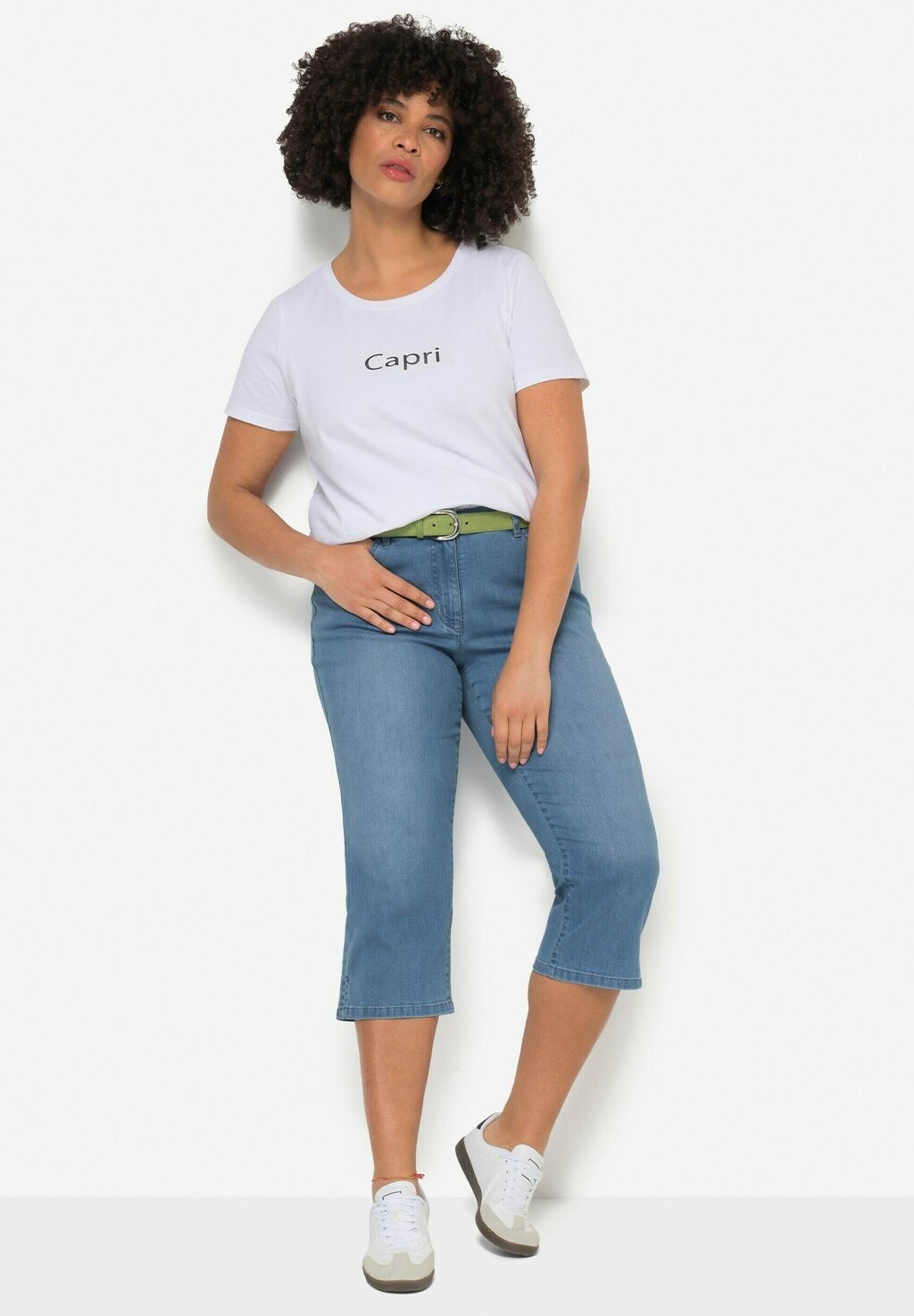 Джинсовые шорты 3 4-CAPRI CARRIE STRETCHKOMFORT 5-POCKET Angel of Style, светло-голубой
Джинсовые шорты 3 4-CAPRI CARRIE STRETCHKOMFORT 5-POCKET Angel of Style, светло-голубой