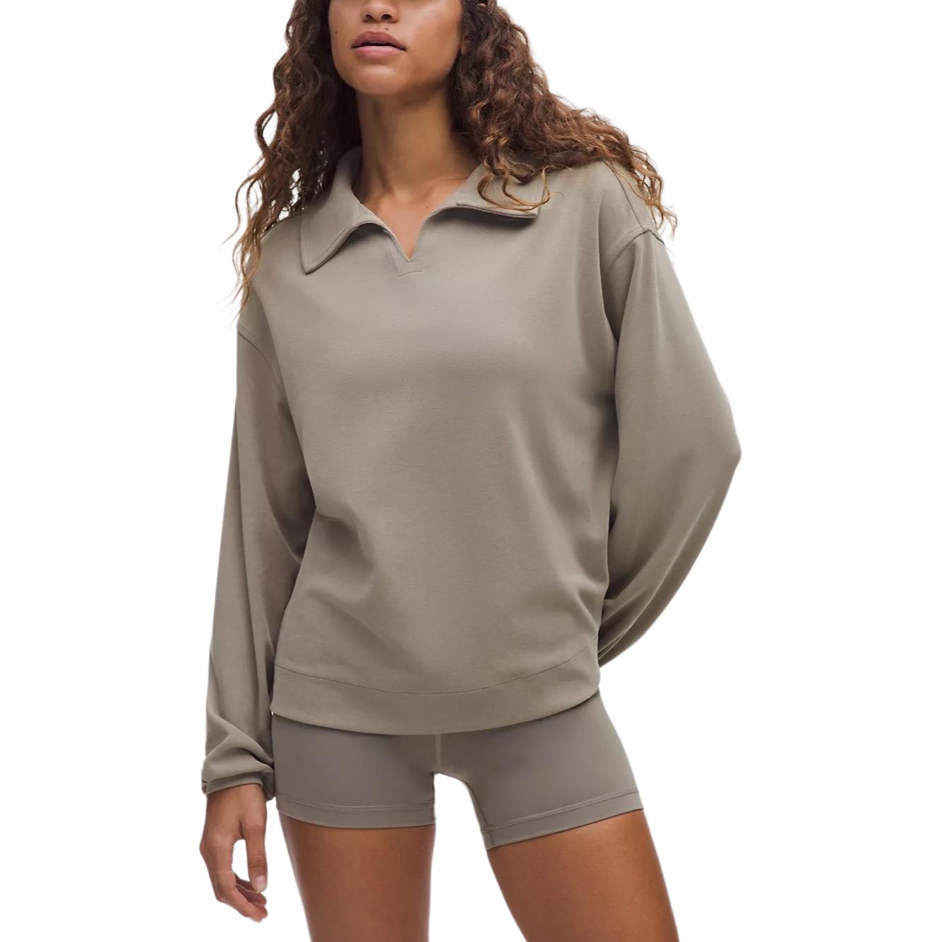 Футболка-поло softstreme женская Lululemon, коричневый серый
Футболка-поло softstreme женская Lululemon, коричневый серый