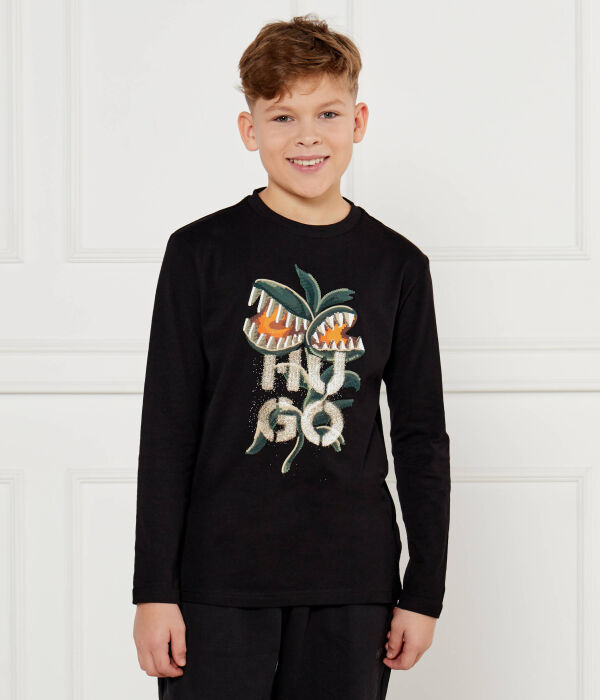 Лонгслив Hugo Kids Regular Fit, черный
Лонгслив Hugo Kids Regular Fit, черный