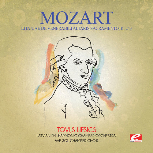 CD диск Mozart: Litaniae de Venerabili Altaris Sacramento K. 243
CD диск Mozart: Litaniae de Venerabili Altaris Sacramento K. 243