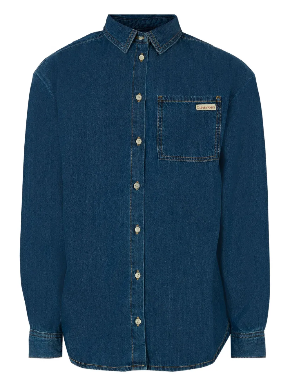 Рубашка с длинными рукавами и карманом Calvin Klein Kids, синий
Рубашка с длинными рукавами и карманом Calvin Klein Kids, синий