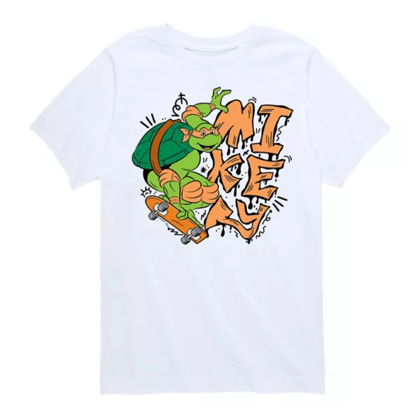 Футболка для мальчиков 8-20 лет с принтом "Черепашки-ниндзя" - Микеланджело Nickelodeon, белый
Футболка для мальчиков 8-20 лет с принтом "Черепашки-ниндзя" - Микеланджело Nickelodeon, белый