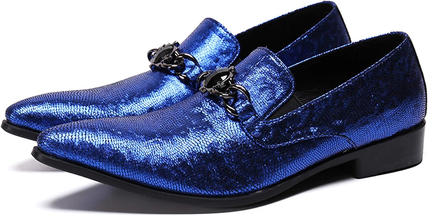 Мужские лоферы Santimon Mens с имитацией курения, с пряжкой из страз, повседневные и вечерние слипоны, синий
Мужские лоферы Santimon Mens с имитацией курения, с пряжкой из страз, повседневные и вечерние слипоны, синий