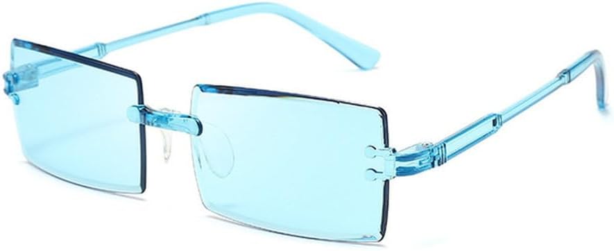 Ретро солнцезащитные очки для женщин, без оправы, градиентные солнцезащитные очки, модные солнцезащитные очки с оригинальными линзами, женские очки без оправы HVTVTLA, Ice Blue
Ретро солнцезащитные очки для женщин, без оправы, градиентные солнцезащитные очки, модные солнцезащитные очки с оригинальными линзами, женские очки без оправы HVTVTLA, Ice Blue