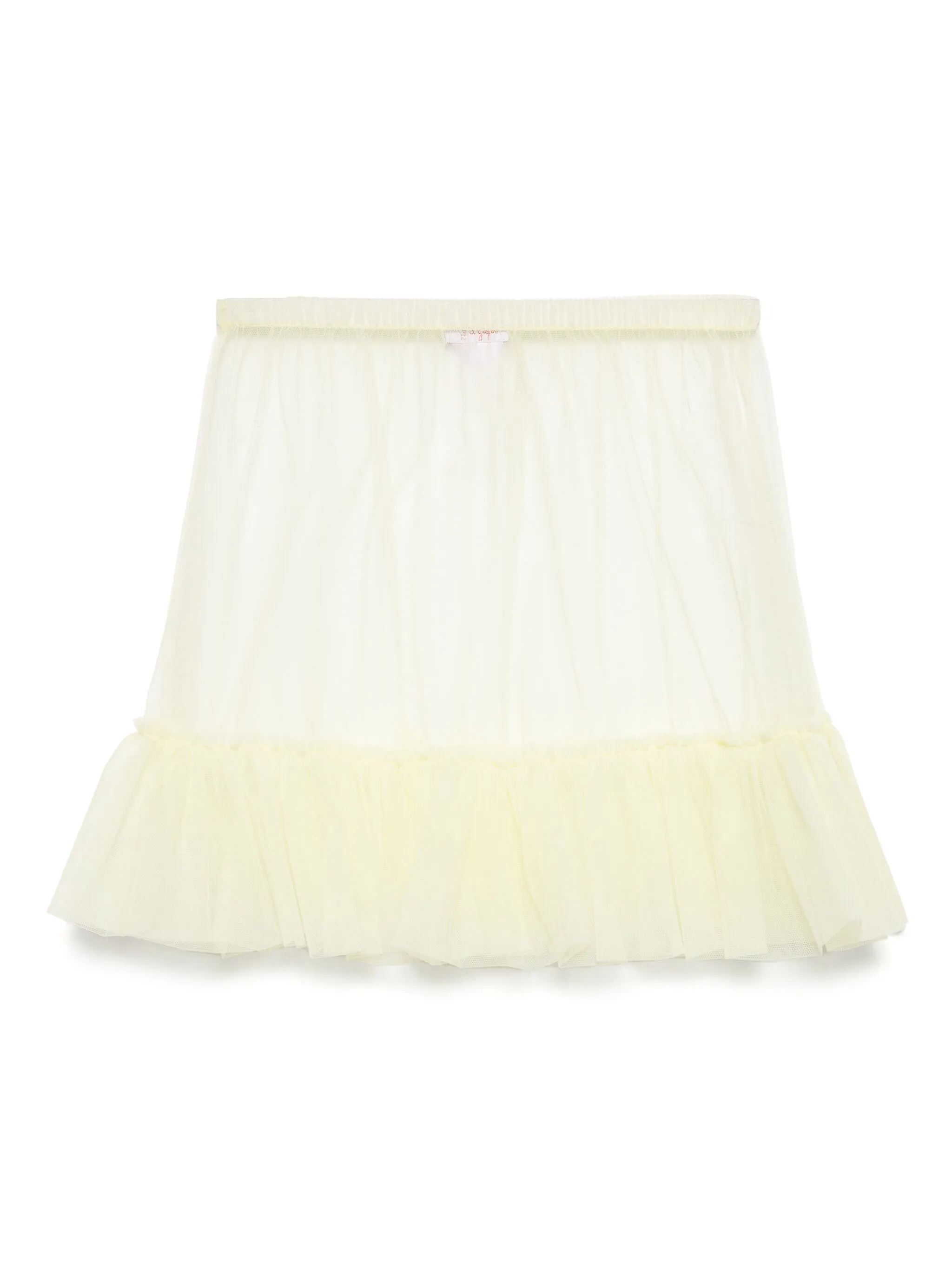 Юбка с оборками Il Gufo, желтый
Юбка с оборками Il Gufo, желтый