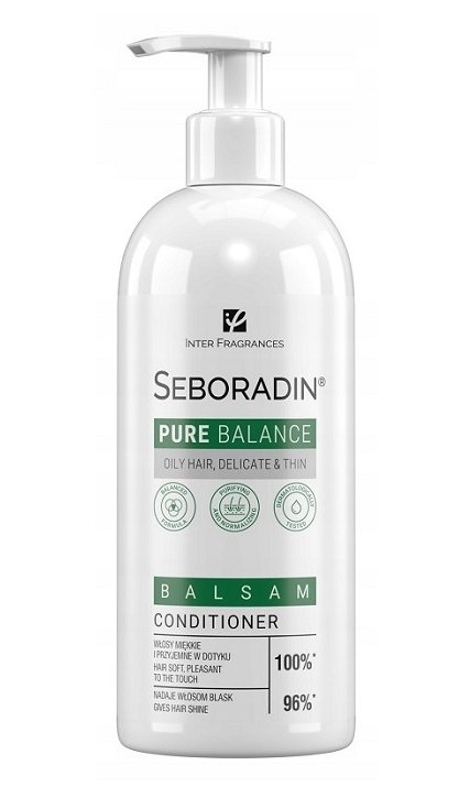 Бальзам для волос Seboradin Pure Balance, 400 мл Inter Fragrances
Бальзам для волос Seboradin Pure Balance, 400 мл Inter Fragrances