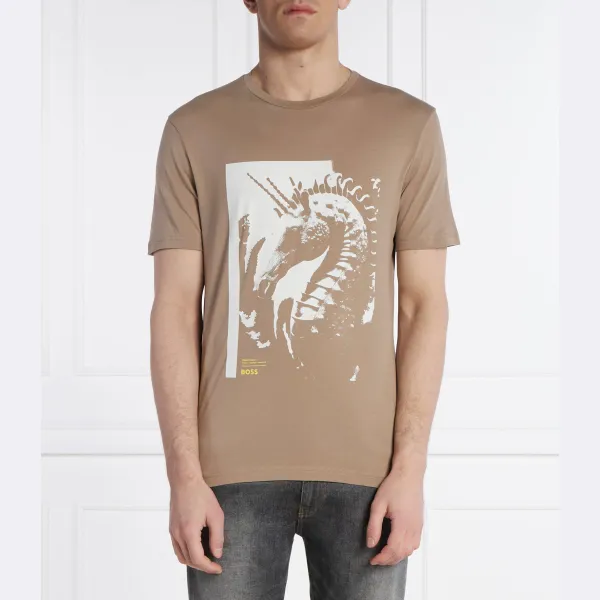 Te_Sea_Horse футболка обычного кроя Boss, бежевый
Te_Sea_Horse футболка обычного кроя Boss, бежевый