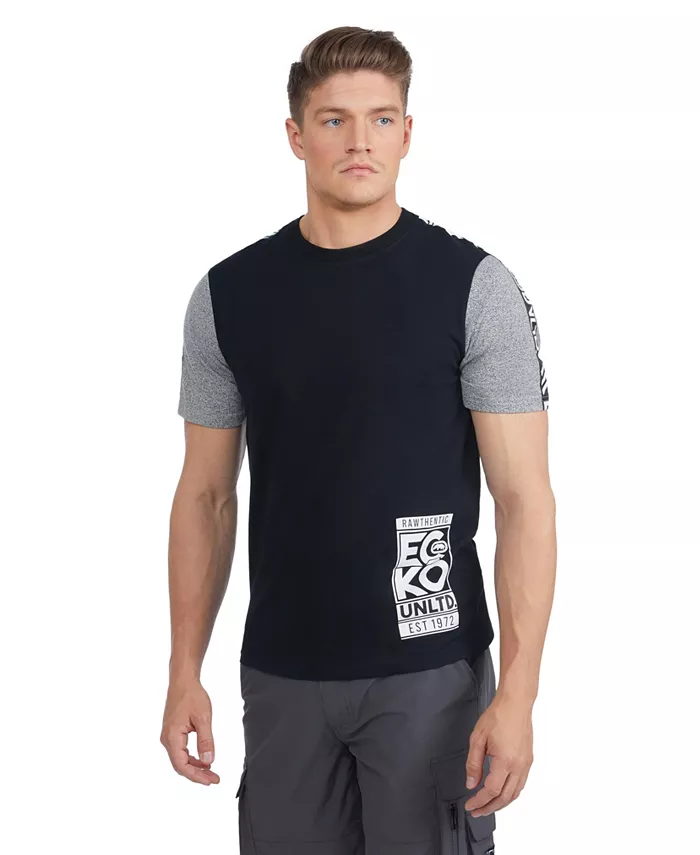 Мужская футболка с коротким рукавом Ecko Unltd, черный
Мужская футболка с коротким рукавом Ecko Unltd, черный