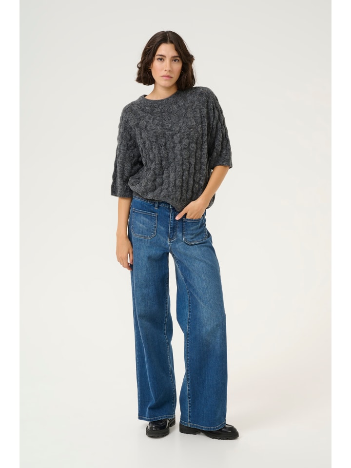 Свитер Kaffe, темно-серый меланж
Свитер Kaffe, темно-серый меланж