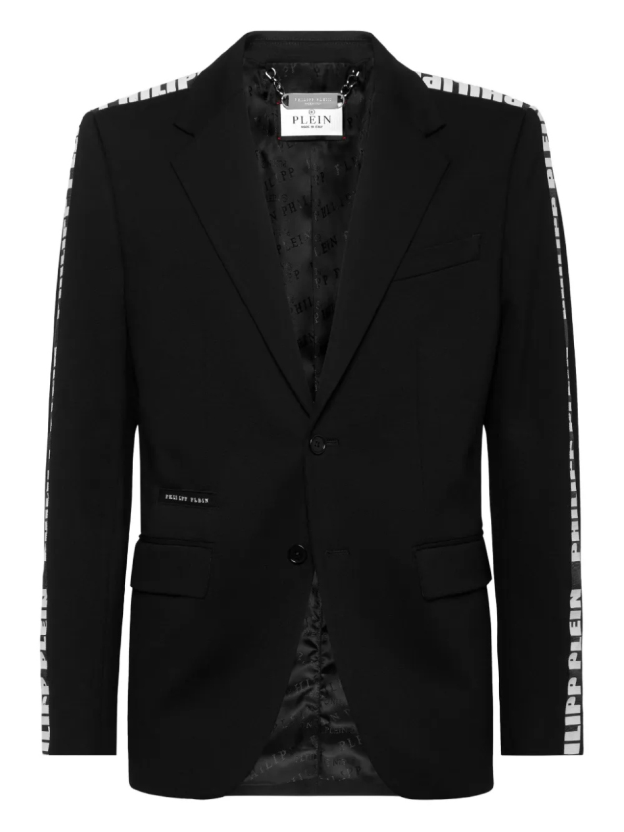 Philipp Plein пиджак с логотипом, черный
Philipp Plein пиджак с логотипом, черный