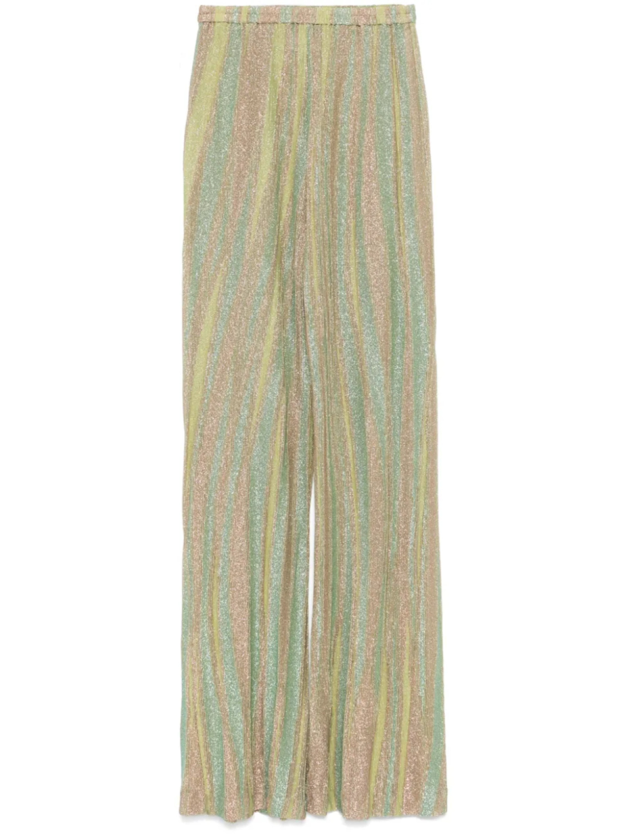 Forte Forte брюки с люрексом, зеленый 
Forte Forte брюки с люрексом, зеленый