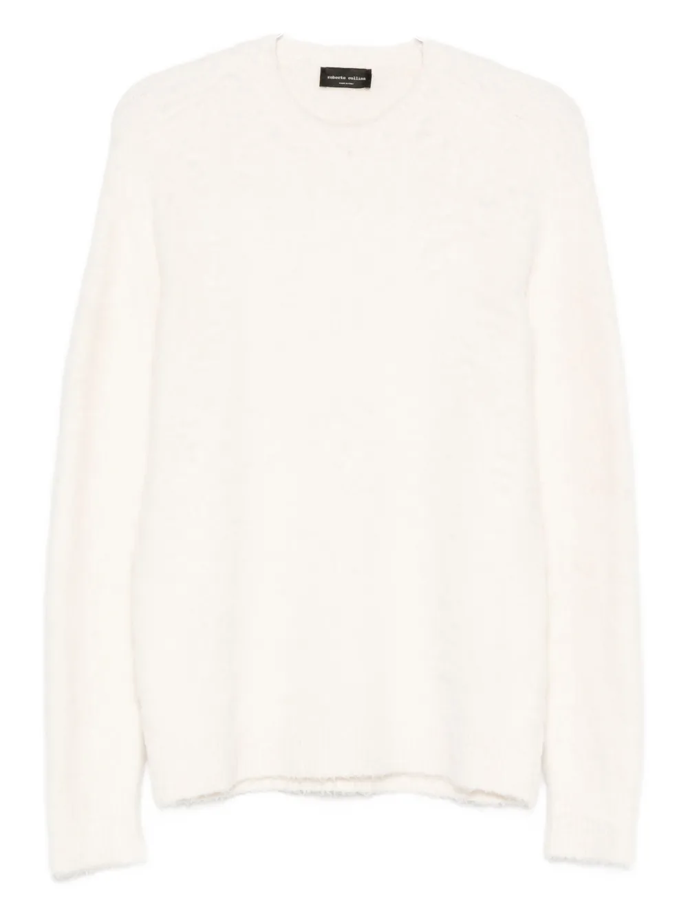 Свитер с круглым вырезом Roberto Collina, белый
Свитер с круглым вырезом Roberto Collina, белый