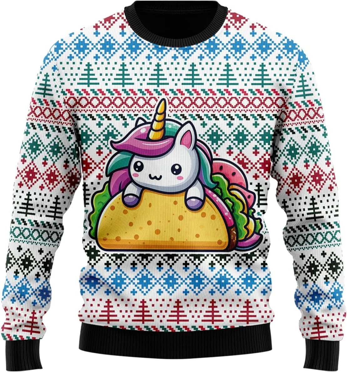 Свитер Funny Taco Bout Ugly Christmas для женщин и мужчин HANZSPROUT
Свитер Funny Taco Bout Ugly Christmas для женщин и мужчин HANZSPROUT