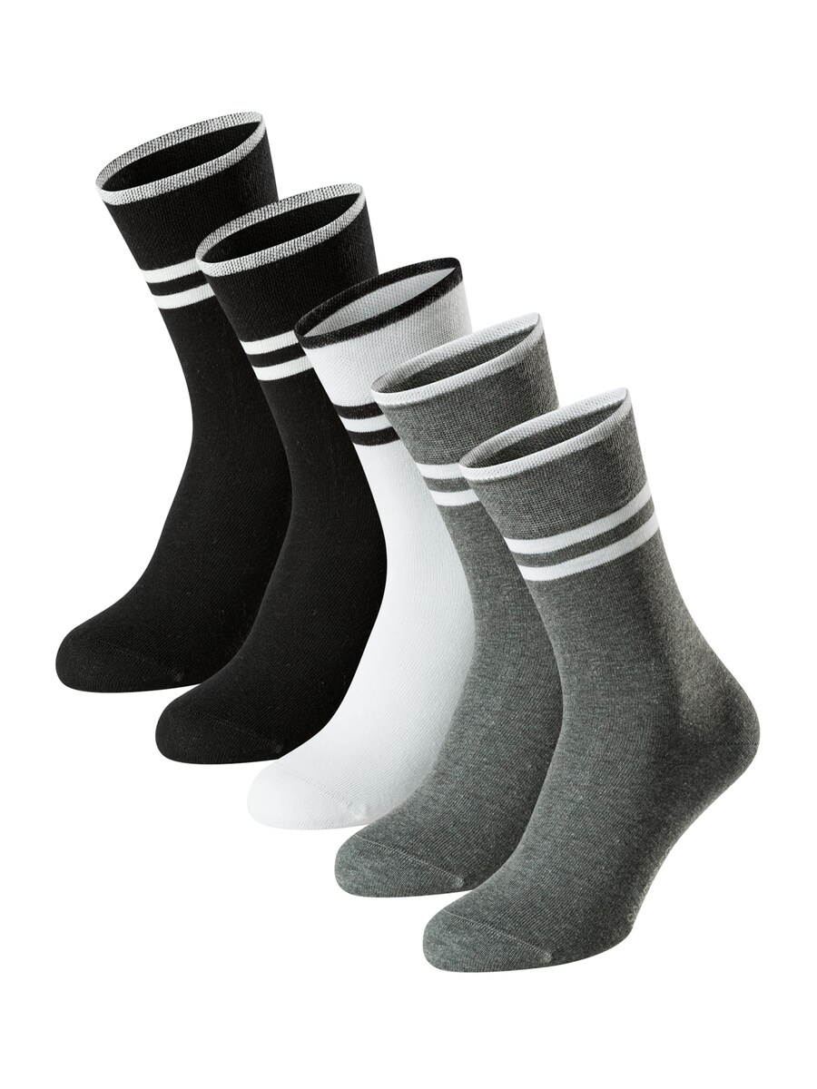 Носки SCHIESSER Bluebird, серый/черный
Носки SCHIESSER Bluebird, серый/черный