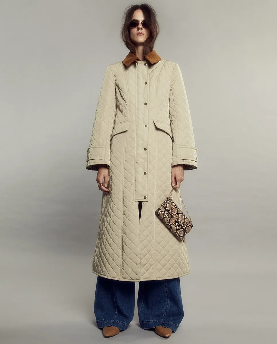 Длинное стеганое пальто Sfera, песочный
Длинное стеганое пальто Sfera, песочный