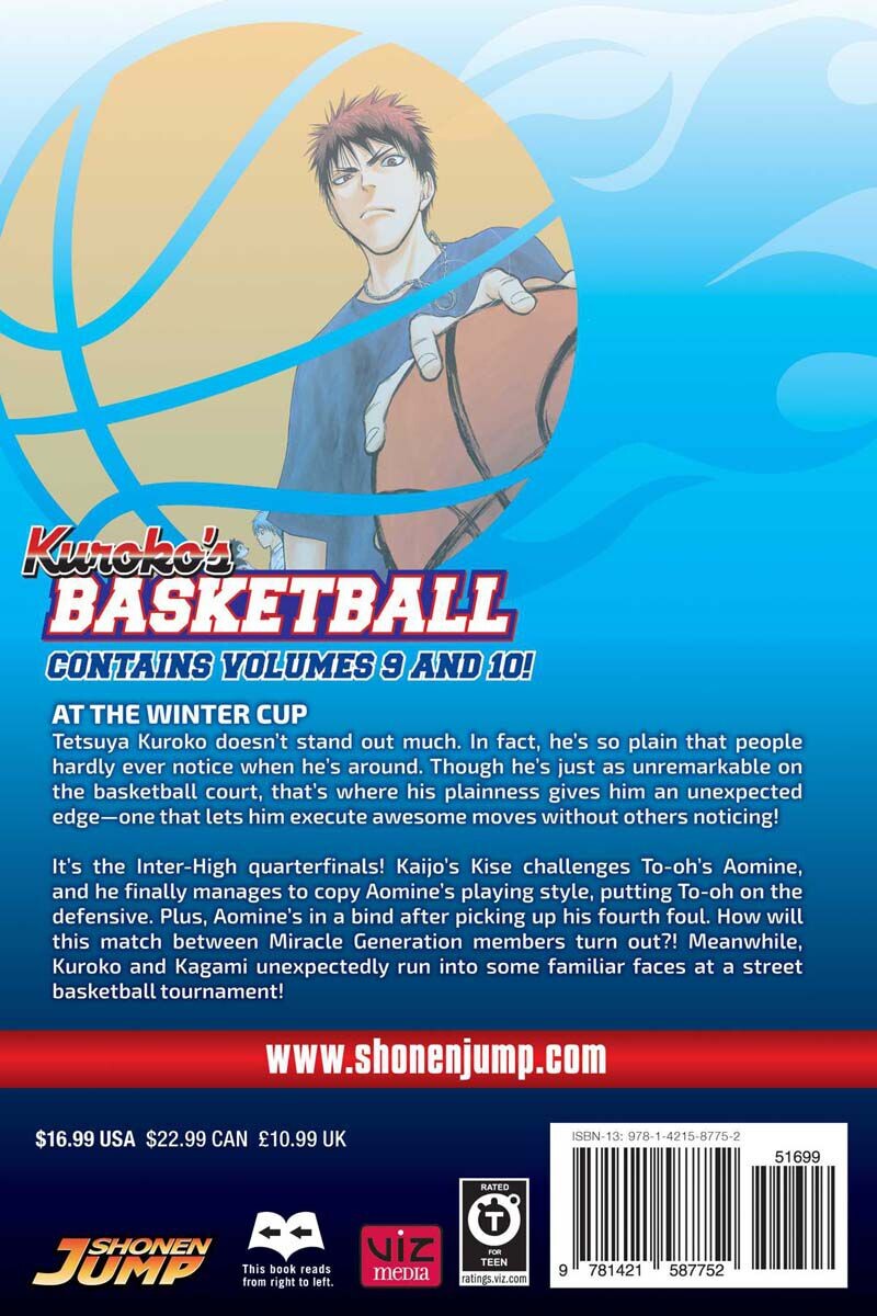Манга Kuroko's Basketball 2-in-1 Edition Manga Volume 5
Манга Kuroko's Basketball 2-in-1 Edition Manga Volume 5