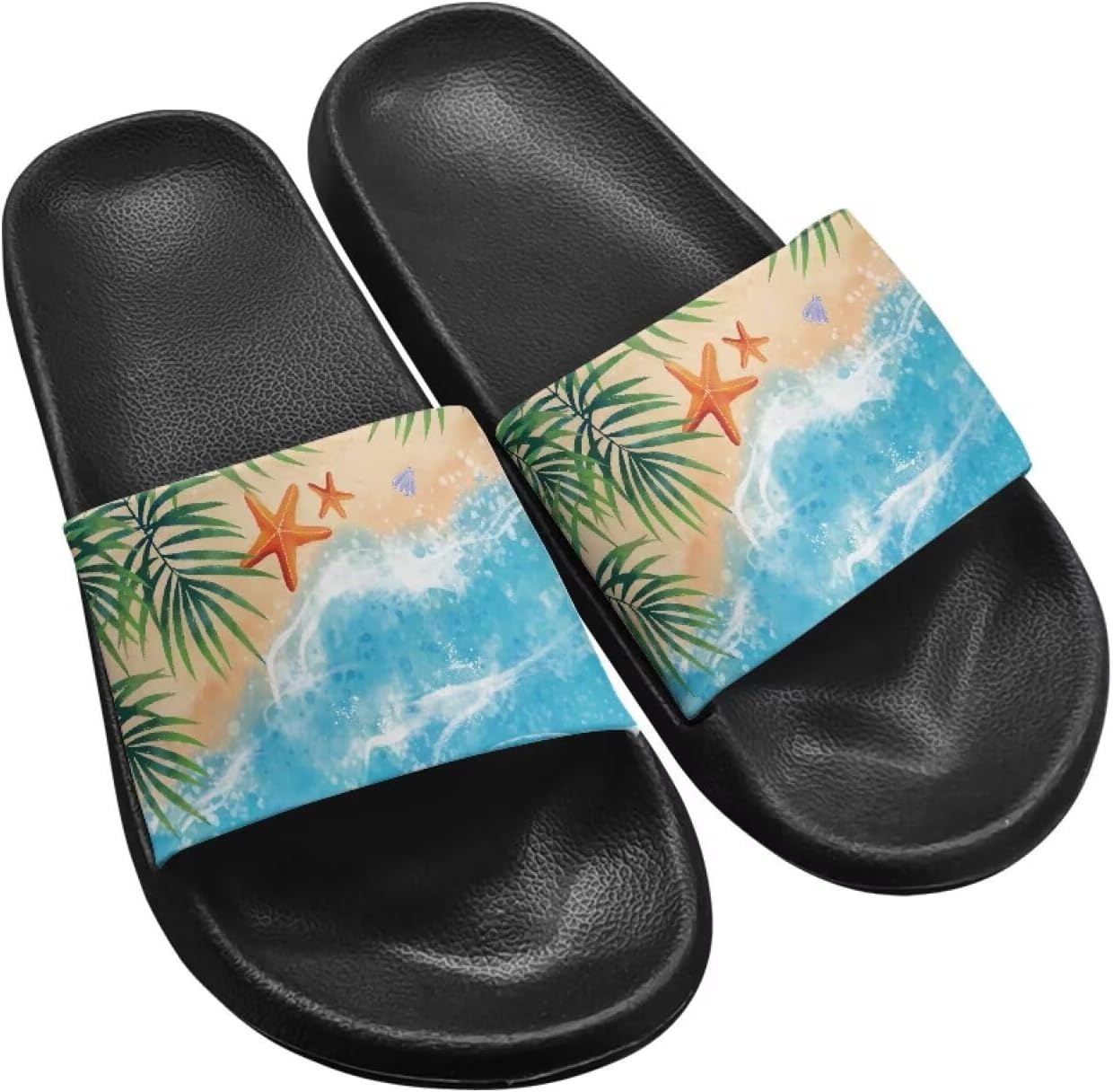 Женские и мужские повседневные слайд сандалии Hechitok, удобная мягкая подошва, нескользящие ЭВА сандалии на плоской подошве, для ванной и душа, Starfish Beach
Женские и мужские повседневные слайд сандалии Hechitok, удобная мягкая подошва, нескользящие ЭВА сандалии на плоской подошве, для ванной и душа, Starfish Beach