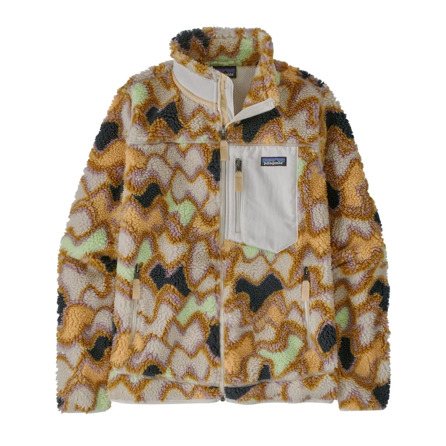 Классическая флисовая куртка Retro-X Patagonia, Small Currents/Natural
Классическая флисовая куртка Retro-X Patagonia, Small Currents/Natural