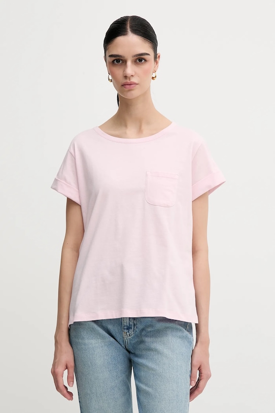 Хлопковая футболка Sisley, розовый
Хлопковая футболка Sisley, розовый